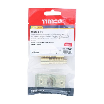 Hinge Bolts Zinc
