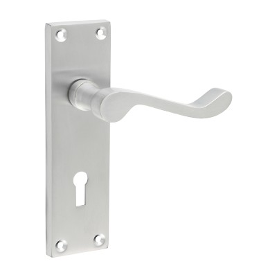 Vic Scroll Latch Handles MB