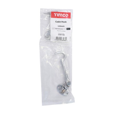 Cabin Hook Sat. Chrome