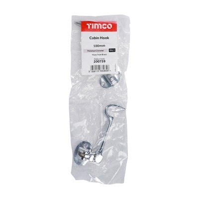 Cabin Hook Pol. Chrome