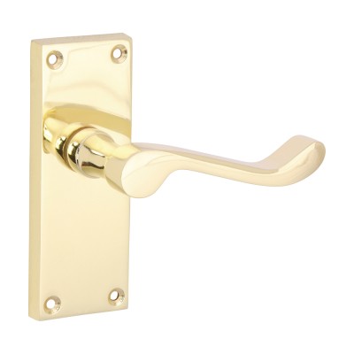 Vic Scroll WC Handles PB