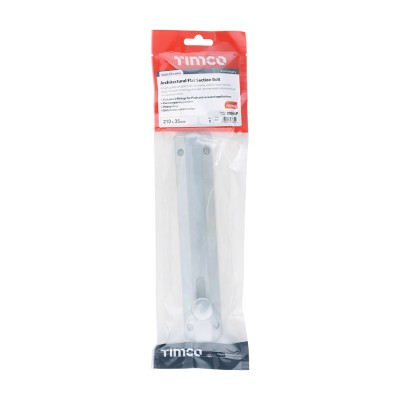 Arch Flat Sec Bolt Pol. Brass