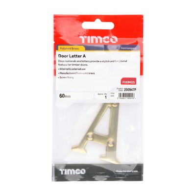Door Letter A PC