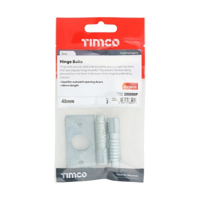 Hinge Bolts Electro Brass