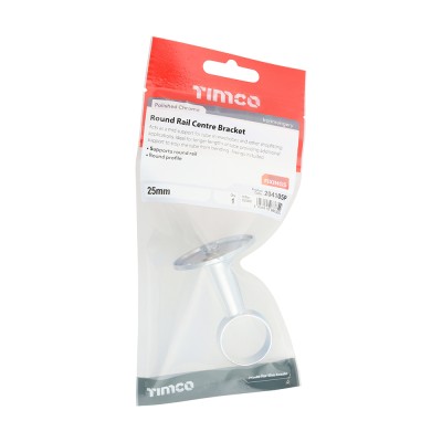Round End Bracket White