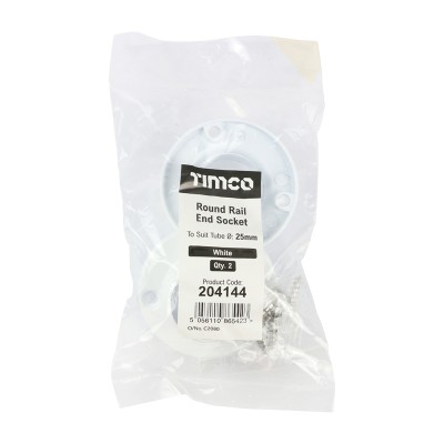 Round End Socket P/Chrome