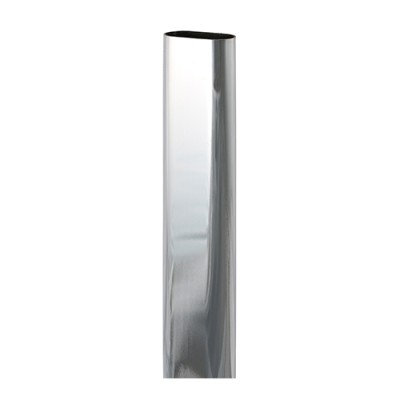 Oval Wardrobe Rail P/Chrome