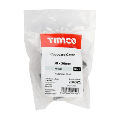 Cupboard Catch Nickel
