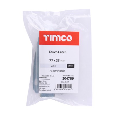 Touch Latch Zinc