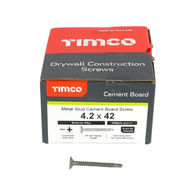 Cement Board Screw S/DRILL EXT