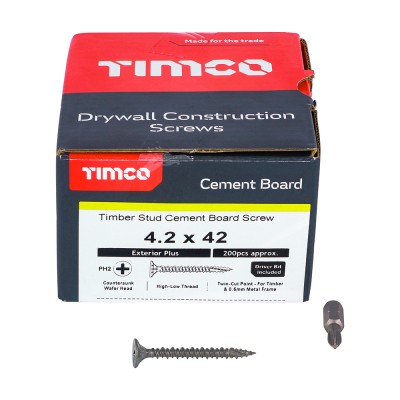 Cement Board Screw TWINCUT EXT