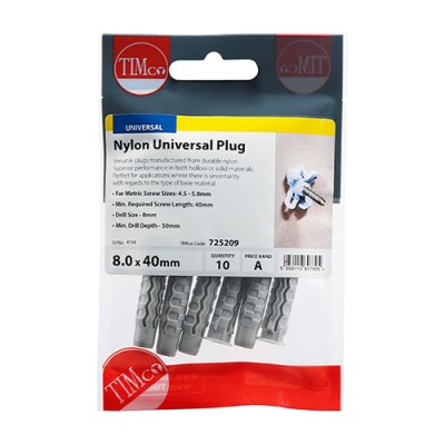 Nylon Universal Plug