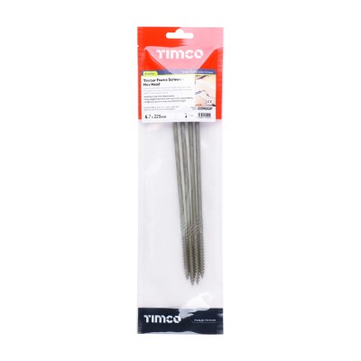 Hex Head Timber Screw - Green