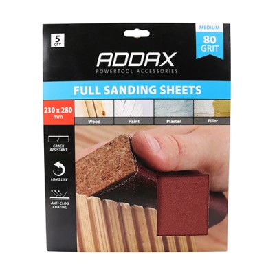 Full Sanding Sheets P80