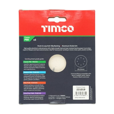 Orbital Sanding Discs P60