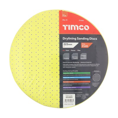 Drylining Sanding Discs P120