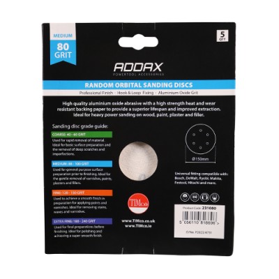 Orbital Sanding Discs P80