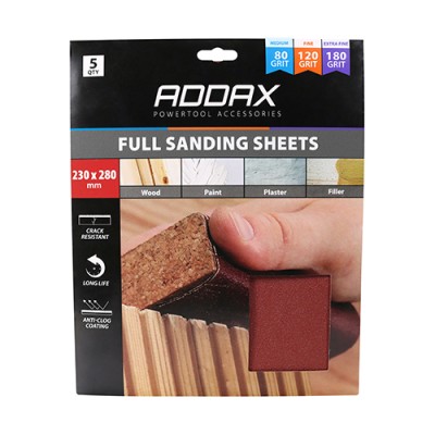 Full Sanding Sheets Mixed Set