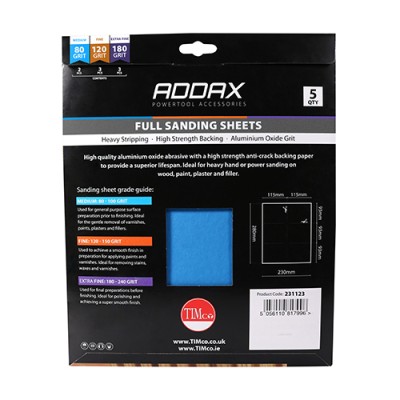 Full Sanding Sheets Mixed Set