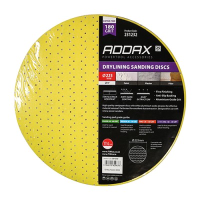 Drylining Sanding Discs P180