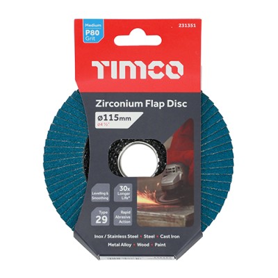 Flap Disc Zirconium P80