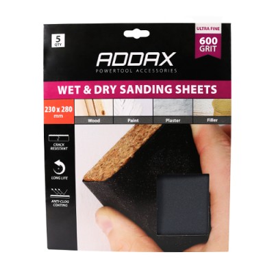 Wet & Dry Sanding Sheets P600