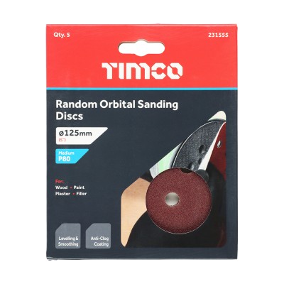 Orbital Sanding Discs P80