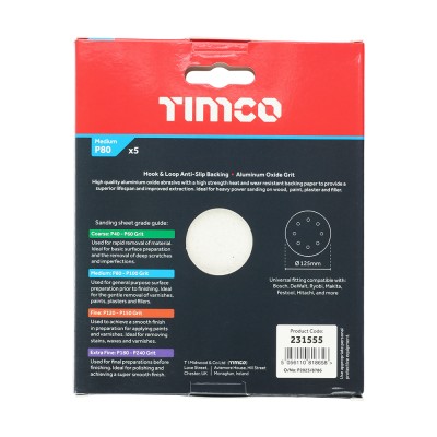 Orbital Sanding Discs P80