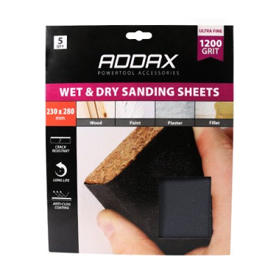Wet & Dry Sanding Sheets P1200