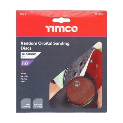 Orbital Sanding Discs P180