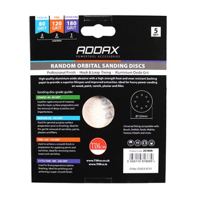 Orbital Sanding Discs Mix Set