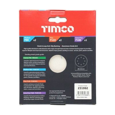 Orbital Sanding Discs Mix Set