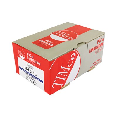 S/Drill PVC Screw F/CSK - S/S