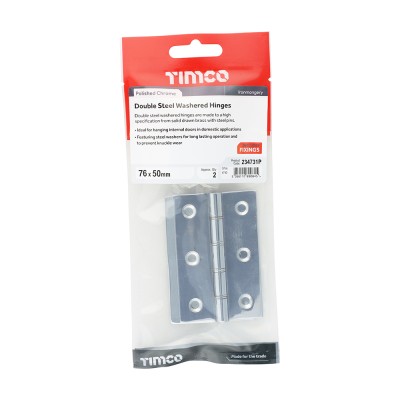 Double Steel Washer Hinge PC