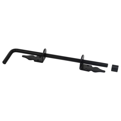 Garage Drop Down Bolt Black