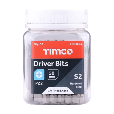 Pozi Driver Bit - S2 Grey