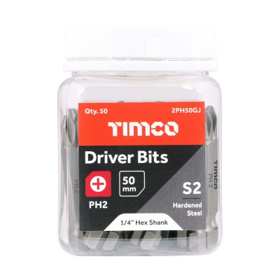Phillips Driver Bit - S2 Grey