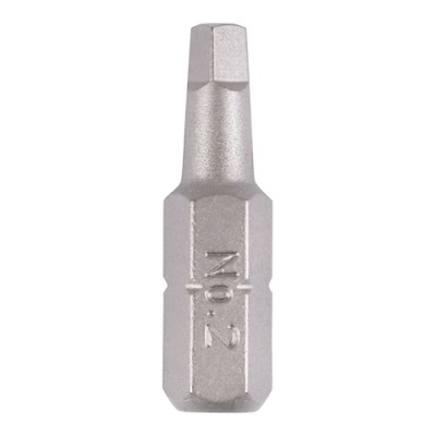 Square Driver Bit - S2 Grey
