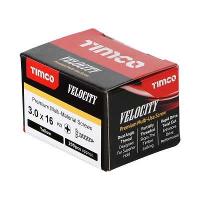 Velocity Screw PZ1 CSK ZYP