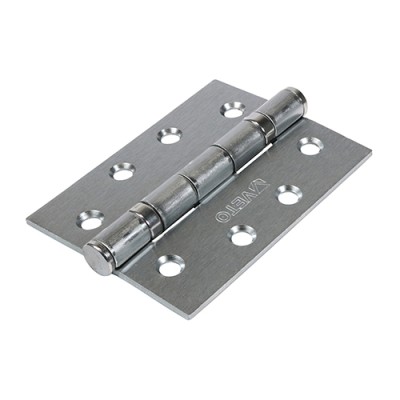 Twin Ball Bear Steel Hinge WHT