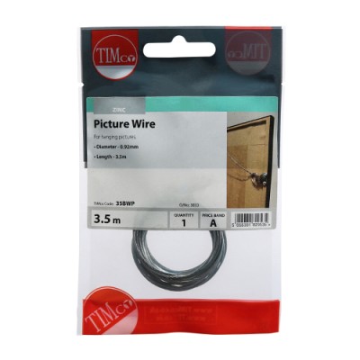 Picture Hook & Nails - E/Brass