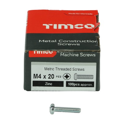 Machine Screw PZ2 PAN Zinc