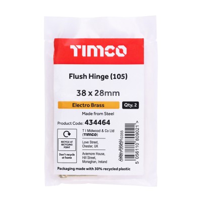 Flush Hinge EB