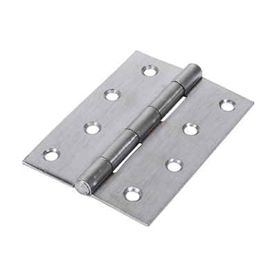 Butt Hinge Fixed Pin WHITE
