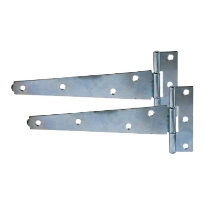 Medium Tee Hinge Pair Black