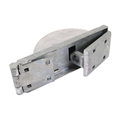 Wire Pattern Hasp-Staple BLK