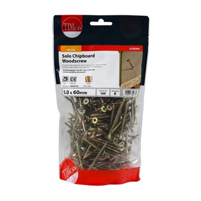 Solo Woodscrew PZ2 CSK - ZYP