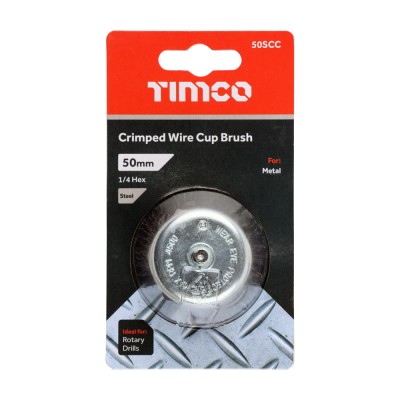 Drill Crimp Wire Cup Brush