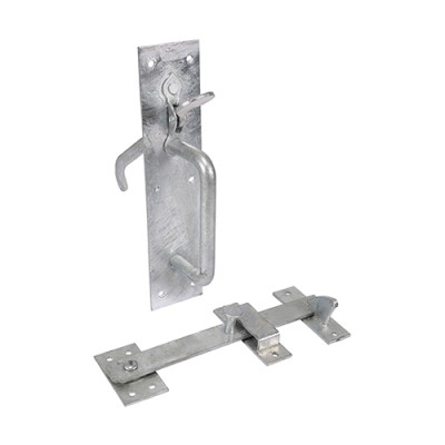Ring Gate Latch - Plain Black