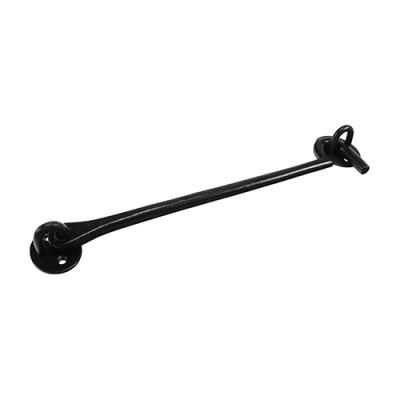 Cabin Hook Cast Iron Black